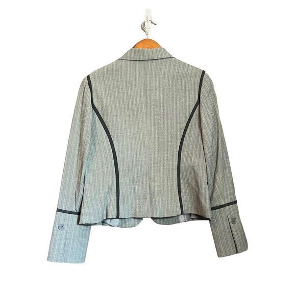NWT! Jessica McClintock single button grey blazer - Picture 8 of 10
